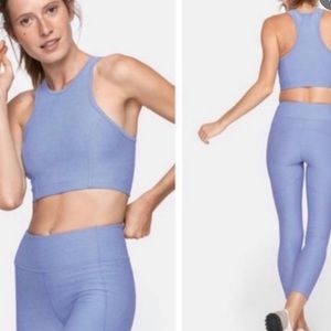 Outdoor voices periwinkle set